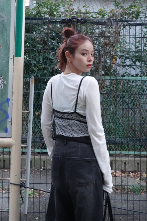 ドットチュールビスチェ